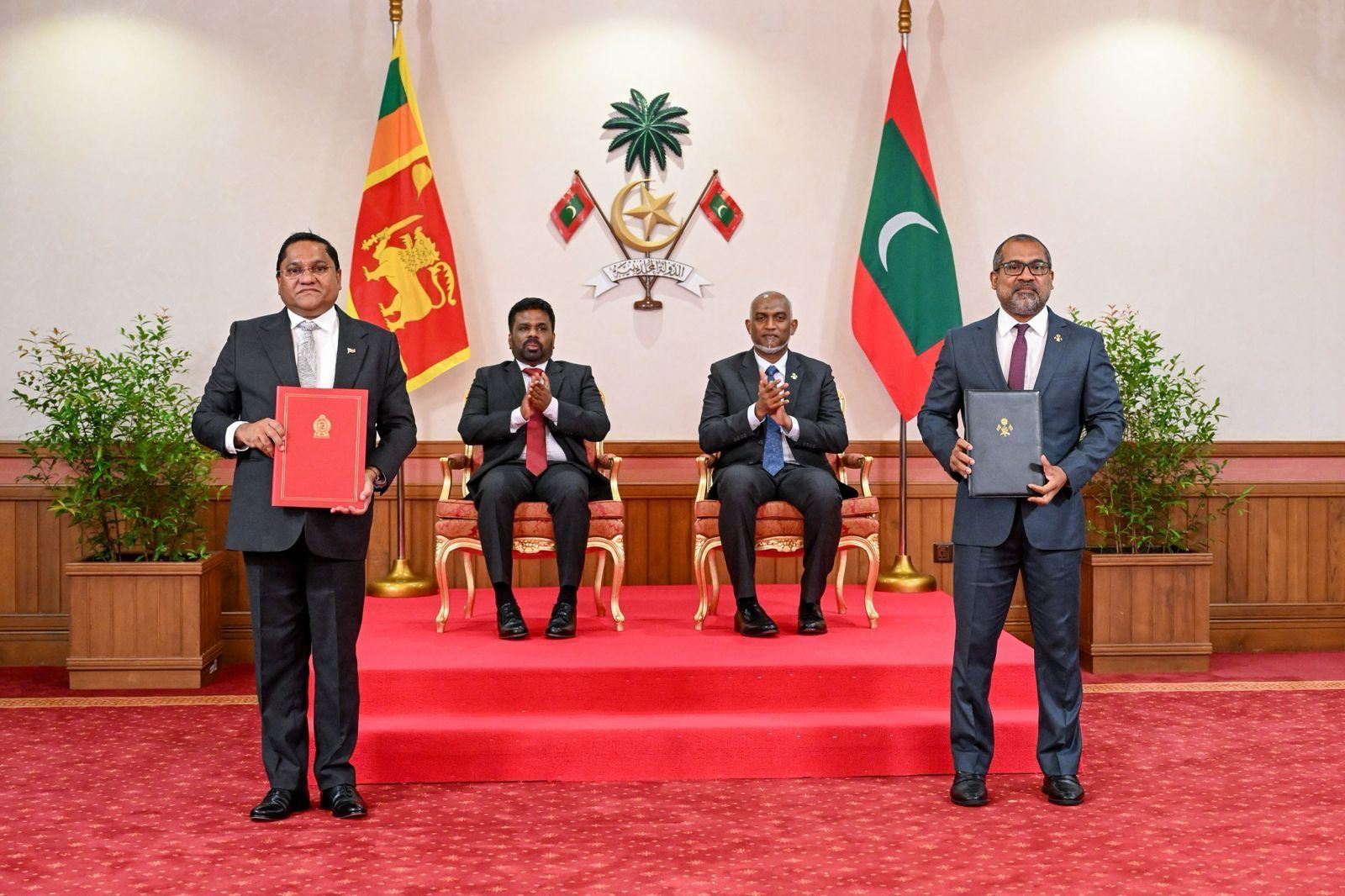 ދިވެހިރާއްޖެއާއި ސްރީލަންކާއާ ދެމެދު ޖިނާއީ މައްސަލަތަކުގައި ޤާނޫނީ އެހީތެރިކަން ބަދަލުކުރުމުގެ އެއްބަސްވުމެއް ޤާއިމުކޮށްފި
