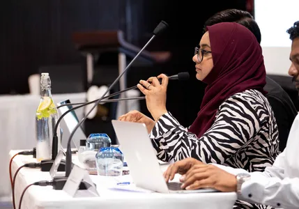 ފޮޓޯ ގެލެރީ - ޖުޑީޝަރީއާއެކު ބޭއްވި ބަންދު ފޯރަމް - 13 ފެބުރުވަރީ 2025 - photo 16